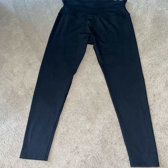 TOMMIE COPPER Women's Lower Back Support Yoga Pants Leggings XL‎ Black - Picture 16 of 16